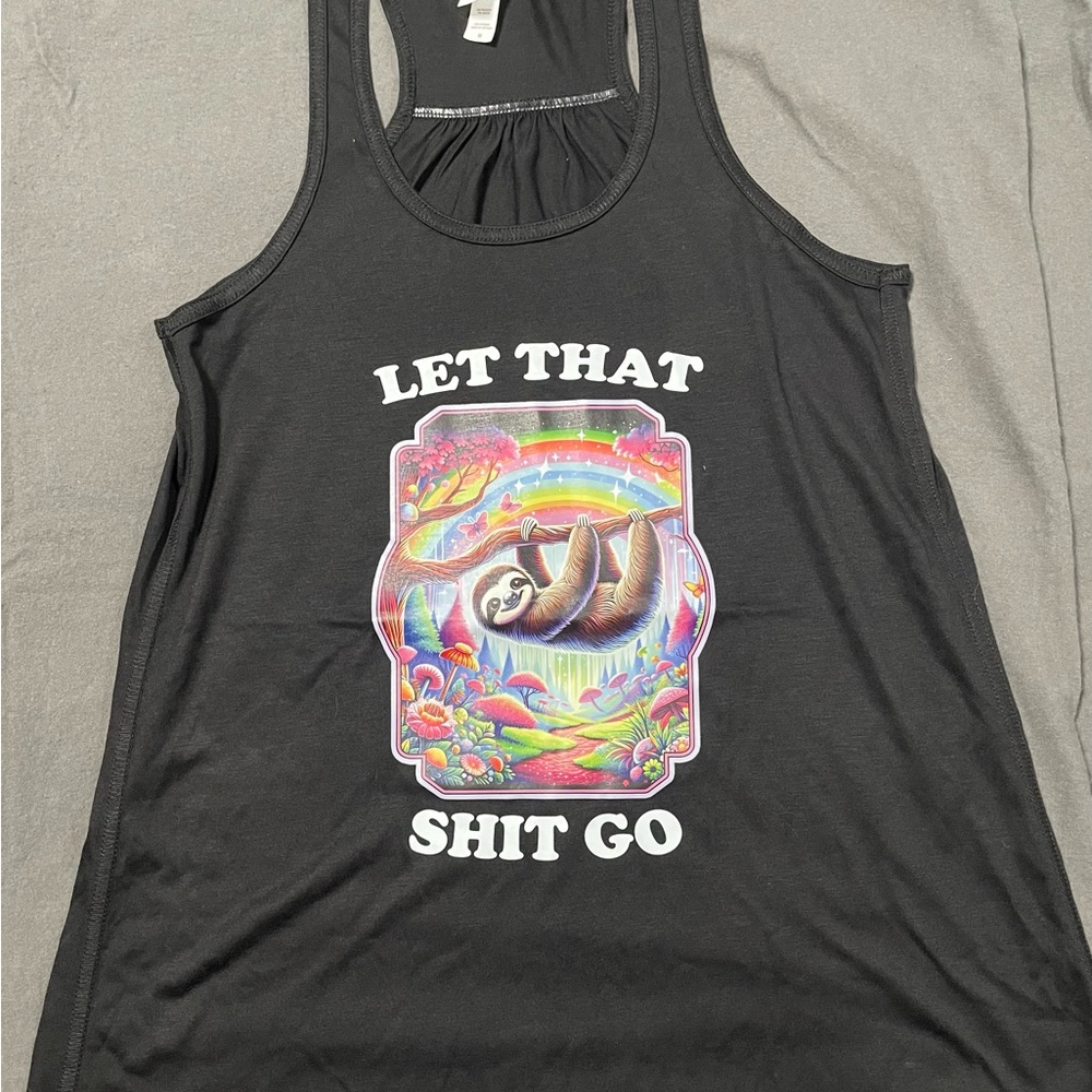CVG Tank Top with Sloth Graphic